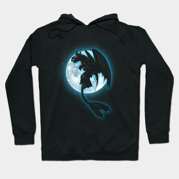 Moonlight Dragon Hoodie by FanFreak